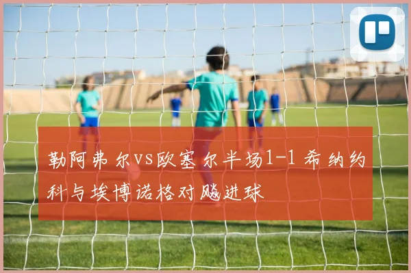 勒阿弗尔vs欧塞尔半场1-1 希纳约科与埃博诺格对飚进球